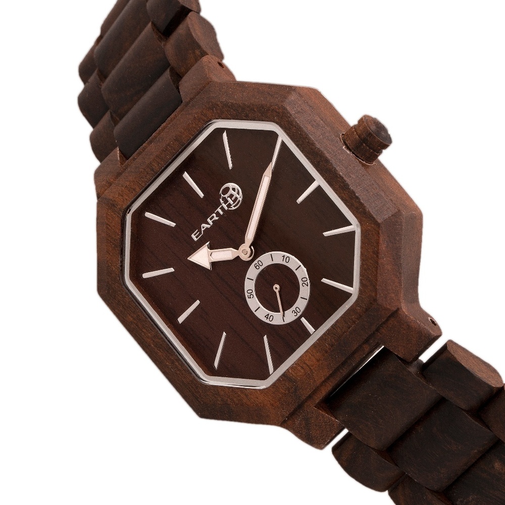 NWT All Dark Wood Bracelet Watch